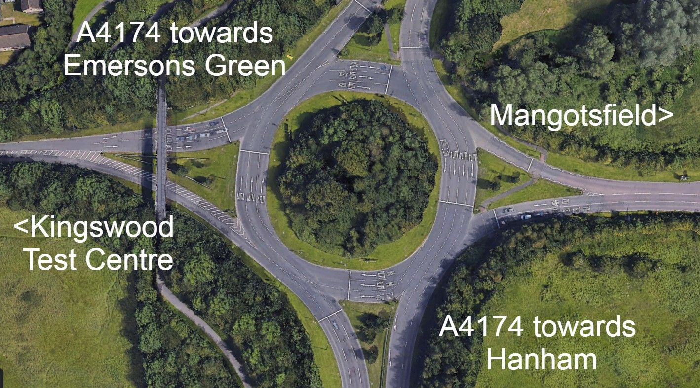 Siston Hill Roundabout