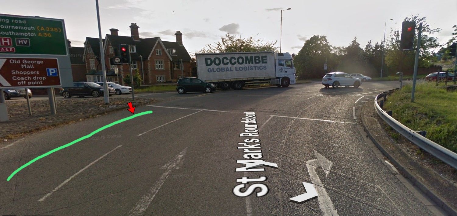St Marks Roundabout Salisbury