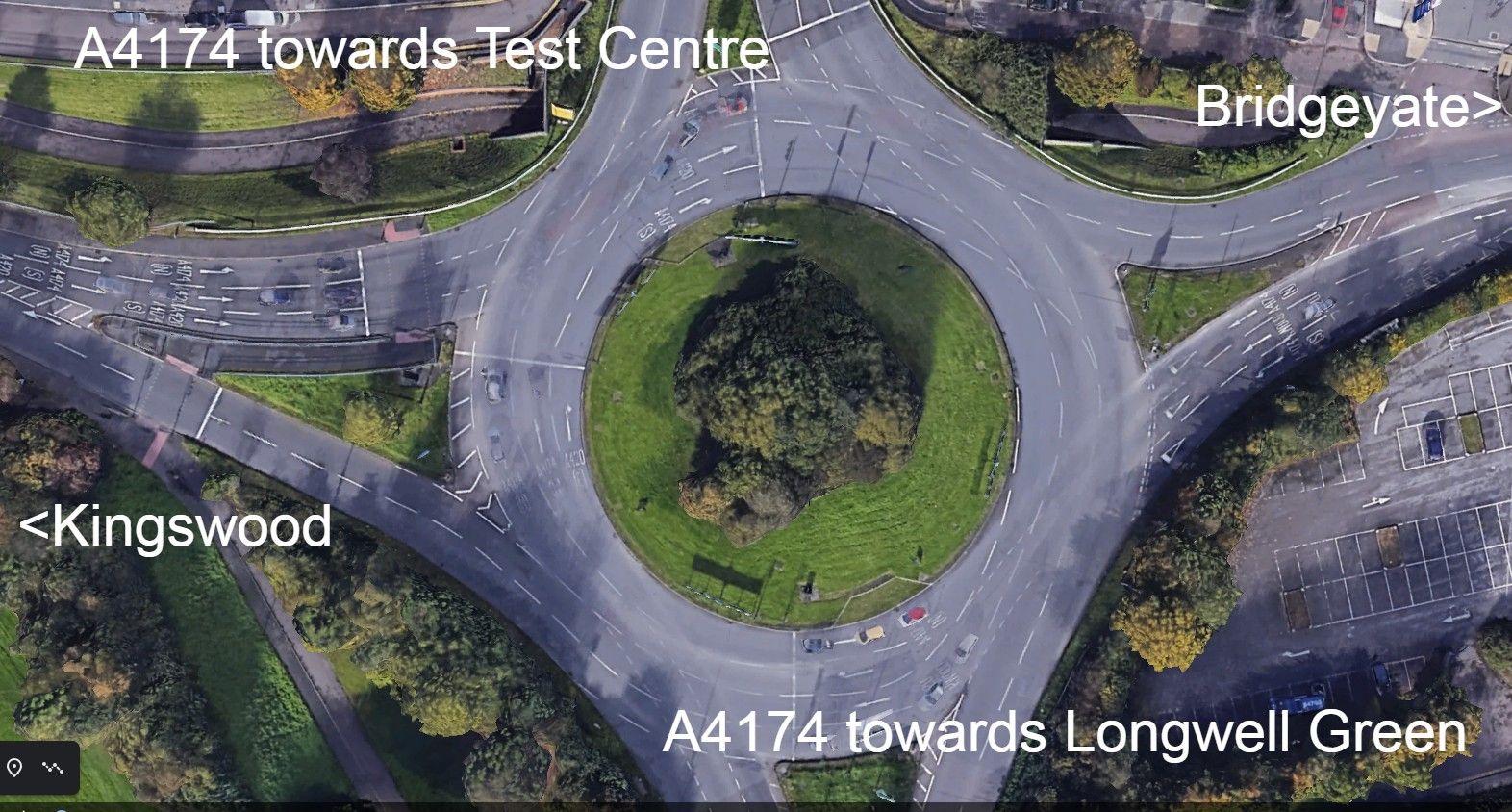 Deanery Road Roundabout Kingswood
