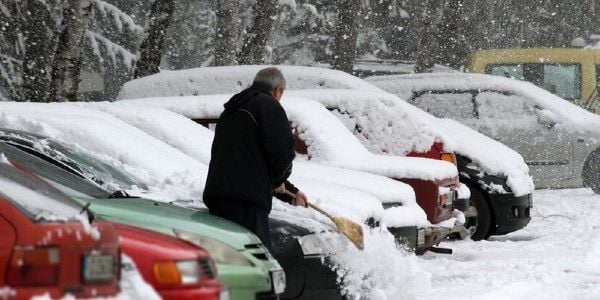 Driving in Winter Snow