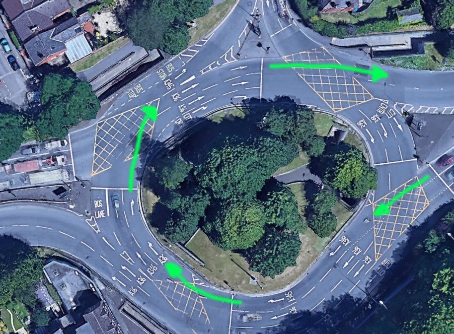 Castle Roundabout Salisbury